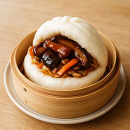 BANH BAO LÉGUMES LAQUÉS